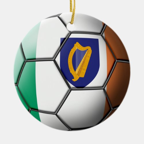 Ireland Soccer Ornament