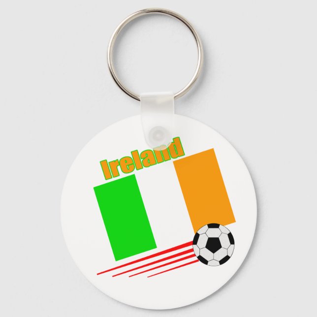 Ireland Soccer Team Keychain (Front)