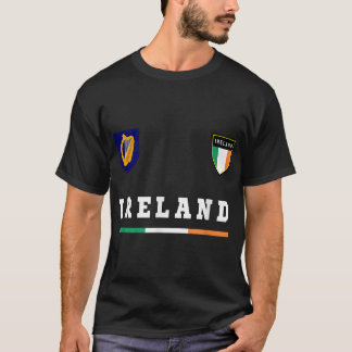 Ireland SportSoccer Jersey Flag Football Dublin T-Shirt