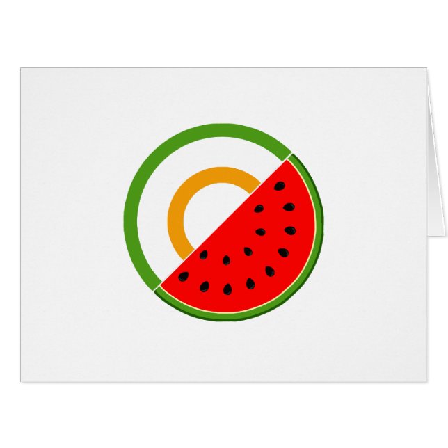 IRELAND STANDS WITH PALESTINE - Watermelon (Front Horizontal)