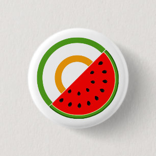 IRELAND STANDS WITH PALESTINE - Watermelon Button