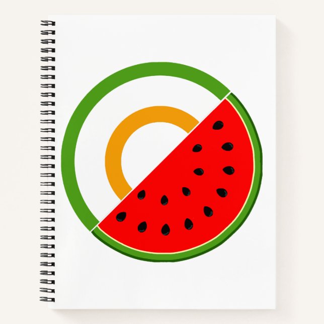 IRELAND STANDS WITH PALESTINE - Watermelon Notebook (Front)