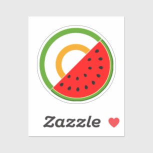 IRELAND STANDS WITH PALESTINE - Watermelon Sticker