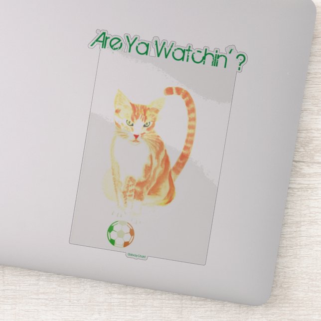 Ireland Sticker (Detail)