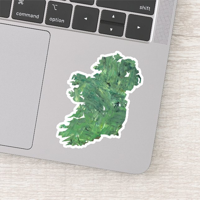 Ireland Sticker (Detail)