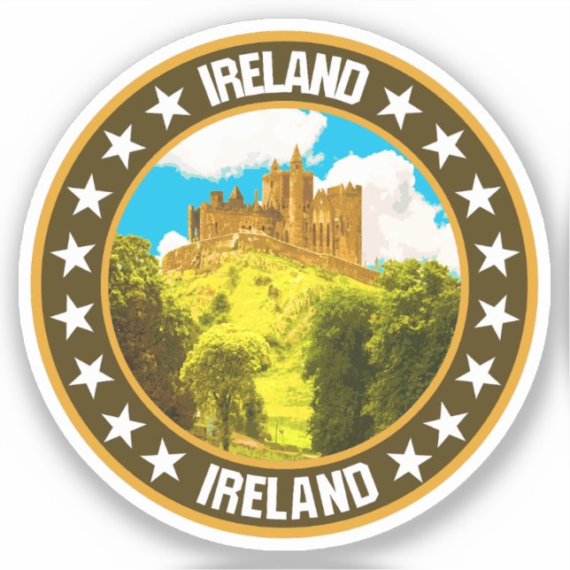 Ireland                                            sticker (Front)