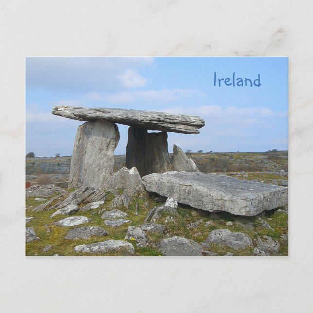 Ireland Stone Relic Postcard (Front)