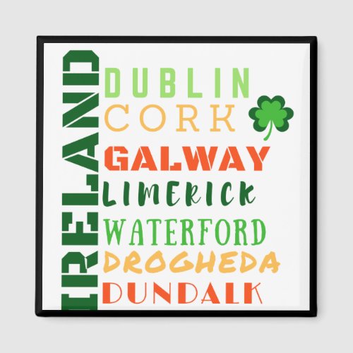 IRELAND SUBWAY ART MAGNET