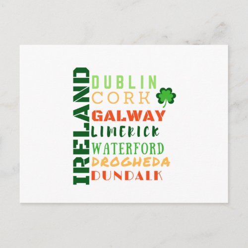 IRELAND SUBWAY ART POSTCARD