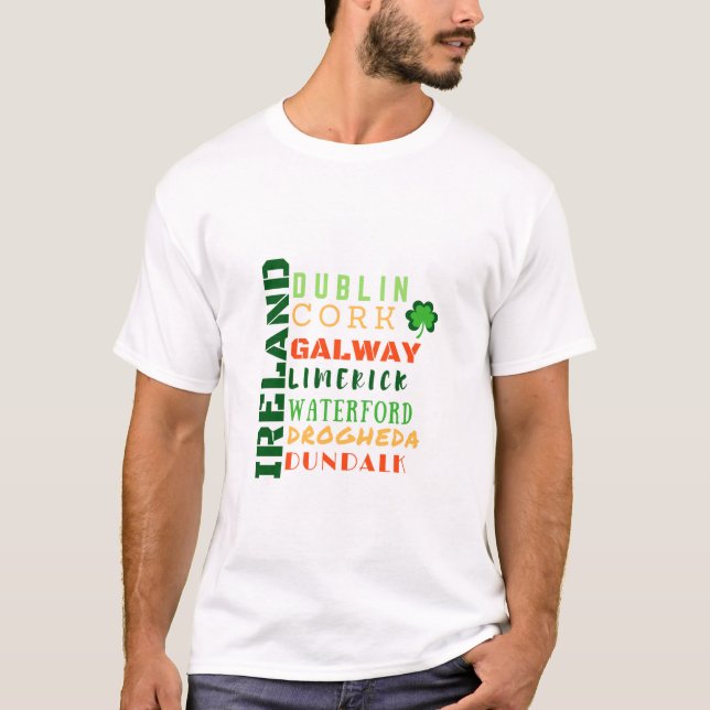 IRELAND SUBWAY ART T-Shirt (Front)