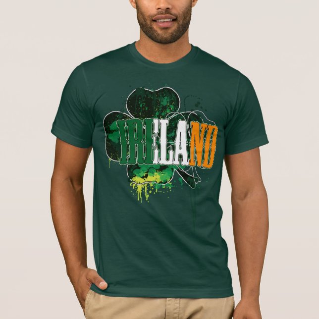 Ireland Tee (Painted Clover) (Front)