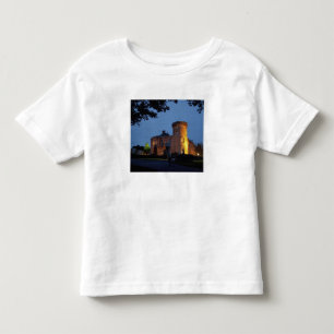 Ireland, the Dromoland Castle lit at dusk, Toddler T-shirt