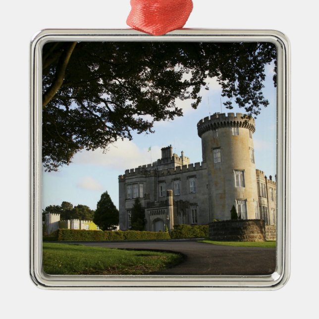 Ireland, the Dromoland Castle side entrance. Metal Ornament (Front)