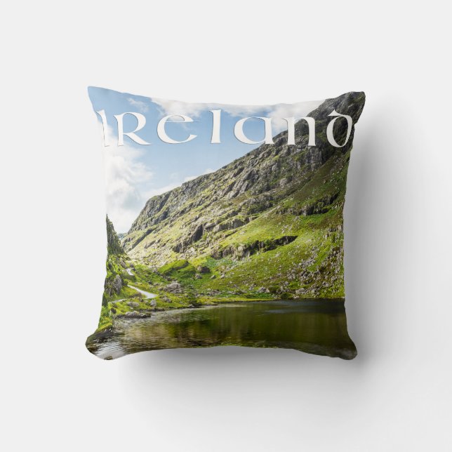 Ireland Throw Pillow (Front)
