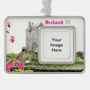 Ireland Travel Christmas Ornament Customizable