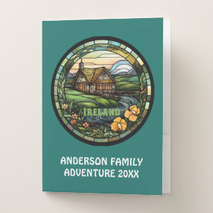 Ireland Travel Destination Pocket Folder