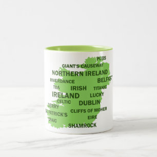 Ireland Two-Tone Coffee Mug