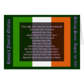 Ireland Unfree Shall Never Be at Peace (Front Horizontal)