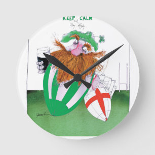 ireland v england rugby balls tony fernandes round clock