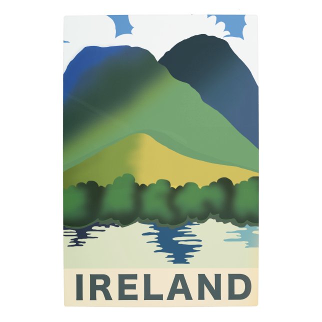 Ireland vintage travel poster (Front)