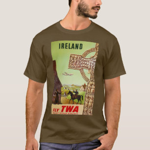 Ireland vintage travel poster T-Shirt