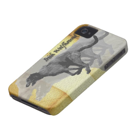 Ireland Wolfhound1 for iphone4 Case-Mate iPhone Case (Bottom)