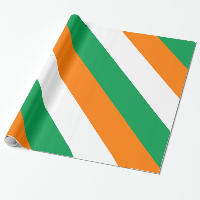 Ireland Wrapping Paper (Unrolled)