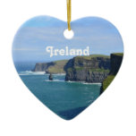 Ireland's Cliffs of Moher Ceramic Ornament