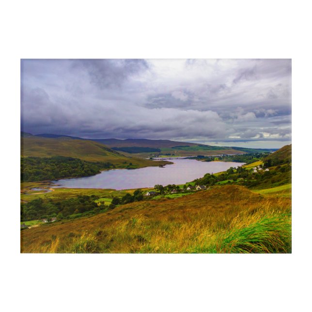 . Ireland's "Heavenly Glen": The Mystical Dunlewey Acrylic Print (Front)