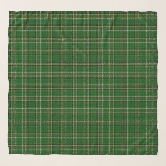 Ireland's National Tartan Scarves, Plaid Scarf (Front)