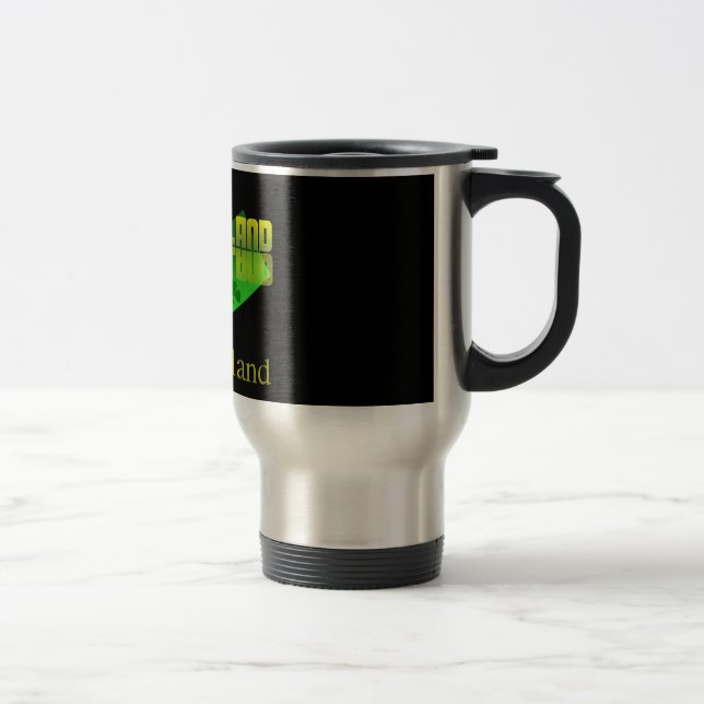 Ireland's Treasure. Travel Mug (Right)