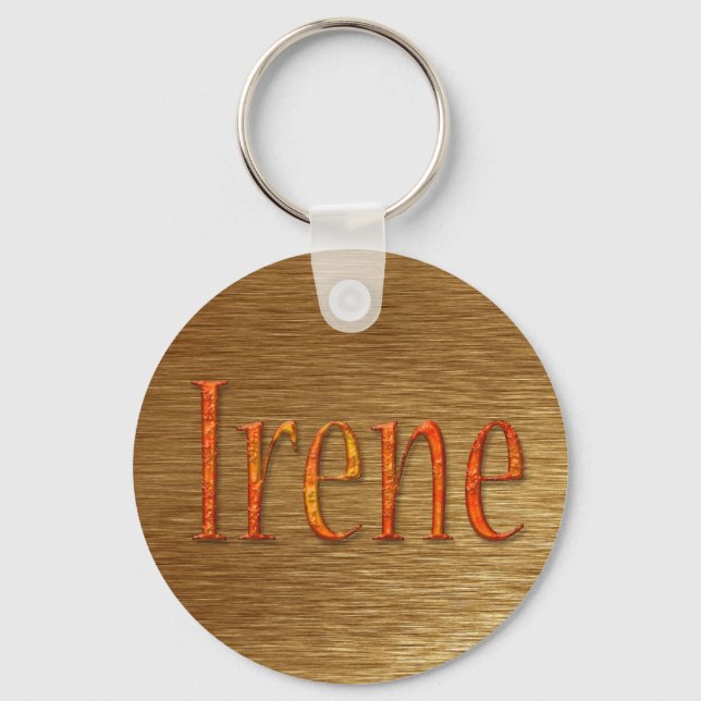 IRENE Name-Branded Gift Item Keychain (Front)
