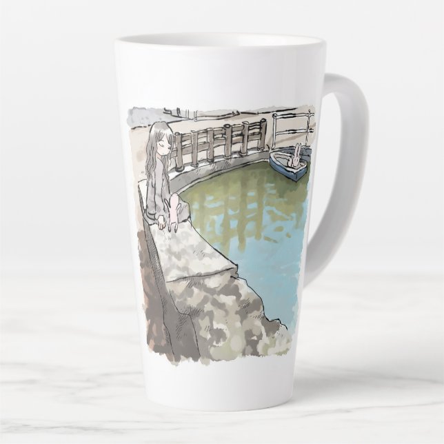 Ireyashi Latte Mug (Right Angle)