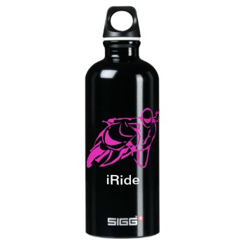 Iride Aluminum Water Bottle by Girlson2s at Zazzle