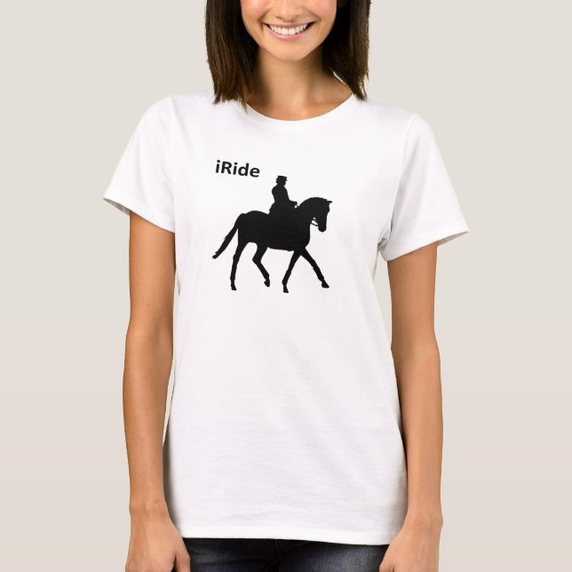 iRide Dressage T-Shirt (Front)