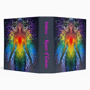 “Iridesca” -  Keeper of Colours 3 Ring Binder