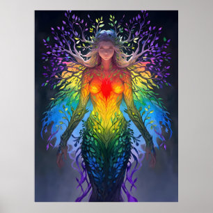 “Iridesca” - Keeper of Colours Poster