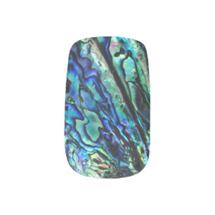 Iridescent Abalone Shell   Minx Nail Art Decals
