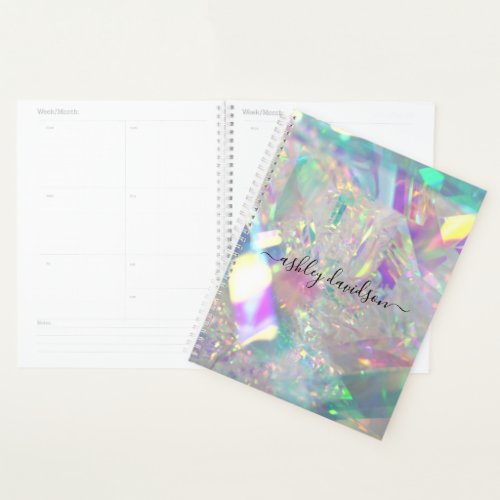 Iridescent Angel Tinsel Planner