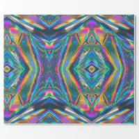 Iridescent Chrome Wrapping Paper