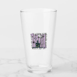 Iridescent Coquette Halloween Glass