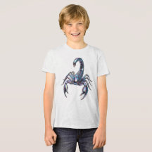 Iridescent Cyber Scorpion Mechanical Art