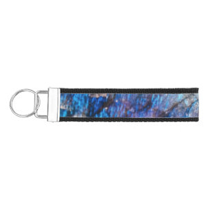 Iridescent Depths Wrist Keychain