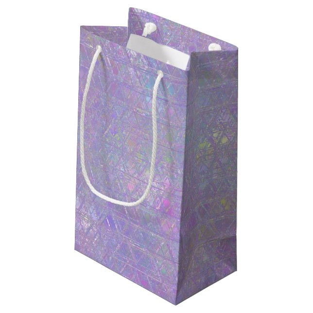 Iridescent Design Gift Bag (Back Angled)