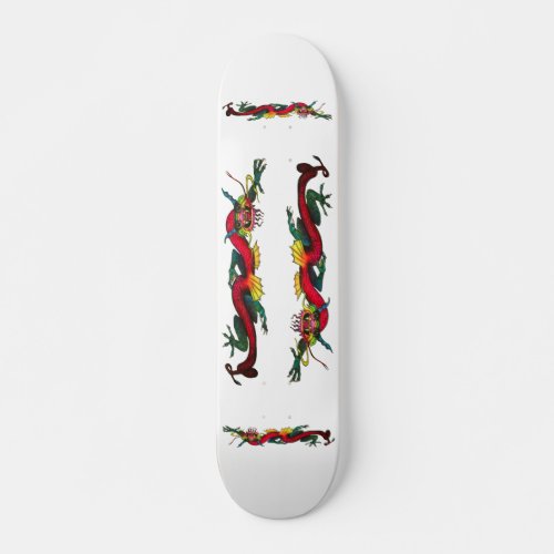 Iridescent Dragon skateboard