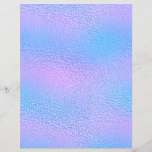 Iridescent Faux Foil Scrapbook Paper No 1