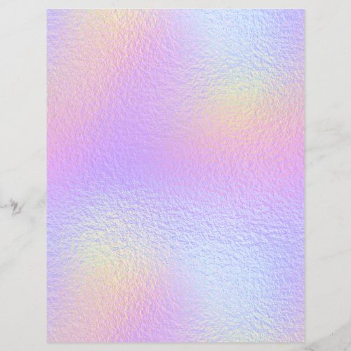 Iridescent Faux Foil Scrapbook Paper No 15