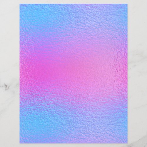 Iridescent Faux Foil Scrapbook Paper No 18