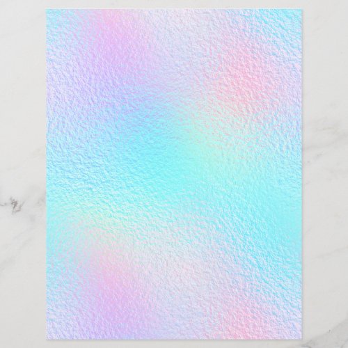 Iridescent Faux Foil Scrapbook Paper No 2