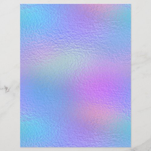 Iridescent Faux Foil Scrapbook Paper No 26